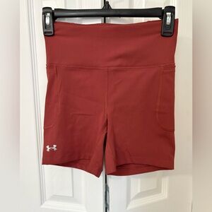 Under Armour Women's Athletic Red Shorts
